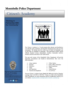 Citizen's Academy pdf